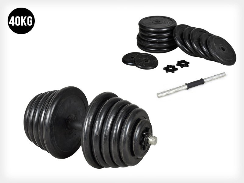 rubber adjustable dumbbells