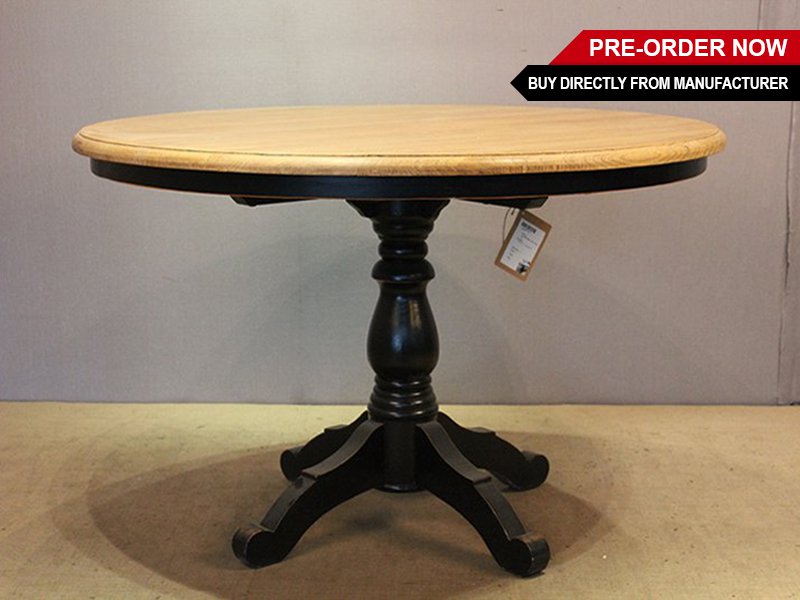 1 2m Oak Round Dining Table Crazy, Small Round Dining Table Nz